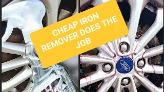 Simoniz iron wheel remover  will it work🤔 [upl. by Yacov]