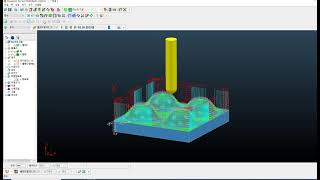 곡면 과제물 정삭 영상 PowerMILL [upl. by Eyssej392]