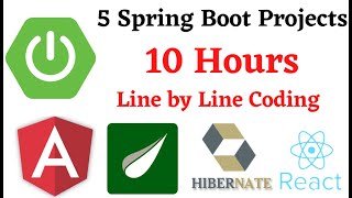 5 Spring Boot Projects in 10 Hours  Line by Line Coding 🔥RameshFadatare [upl. by Inacana]