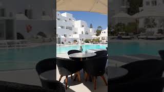 Hotel Santorini Palace Fira Greece  Part 1 shorts [upl. by Lenod]