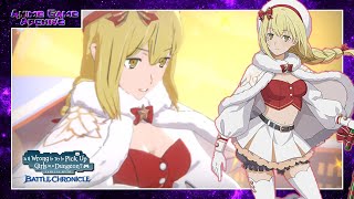 DanMachi Battle Chronicle PC  Ais Wallenstein NewFallen Snow Princess Gameplay [upl. by Acinemod]