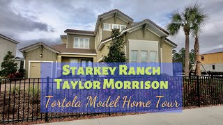 Starkey Ranch  Taylor Morrison  Tortola Model Home Tour [upl. by Epperson]