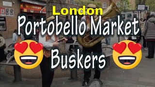 Portobello Market Buskers [upl. by Asta]