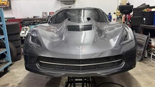 Street Outlaws  Kayla Mortons New Small Tire Corvette for 2025 [upl. by Silva]