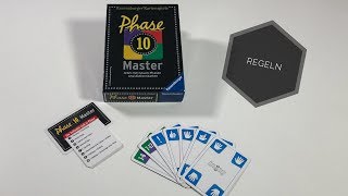 Phase 10 Master  Regeln [upl. by Grannia]