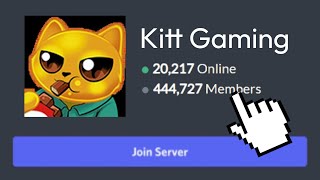 How To Join Kitt Gaming Discord Server  Full Guide 2024 [upl. by Leuqcar350]