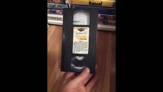 The Rescuers Down Under 1992 Vhs Review Vertical Sticker Label Copy [upl. by Namara516]