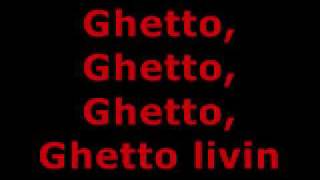 AKON  GHETTO LYRICS [upl. by Ahsielat297]