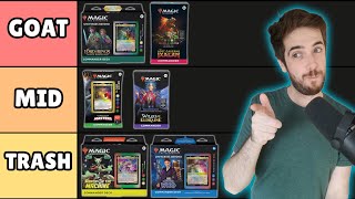 Ranking All Commander Precons from 2023  Magic the Gathering [upl. by Rodgiva]