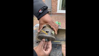 Florabest Petrol Strimmers Head Replacement [upl. by Aehtla]