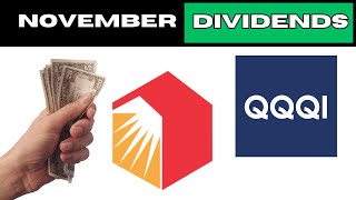 All My Dividend Income In November [upl. by Niwle]