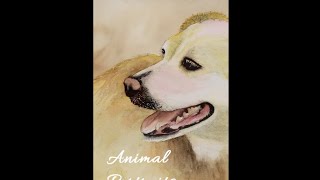 Animal Portraits  Watercolor Lesson with Karlyn Holman [upl. by Tillio]