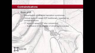 Indications and Contraindications for Lumbar Puncture [upl. by Eniroc433]