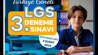 8SINIF ÖZDEBİR LGS 3 DENEME SINAVI 2024 YORUMLARI  ÖZDEBİR LGS CEVAP ANAHTARI NE ZAMAN [upl. by Onifled]