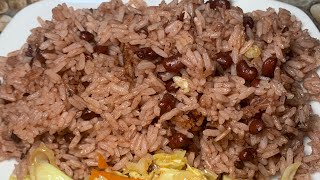 Jamaican Rice and Peas Quick and Easy Jamaican Rice and Peas Rice and Peas Recipe [upl. by Ainnek]