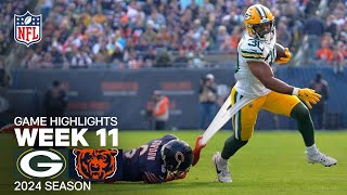 Green Bay Packers vs Chicago Bears Game Highlights  NFL 2024 Season Week 11 [upl. by Azmuh863]