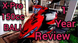 1 Year Review On XPro 150cc Bali Is It Still Worth It UPGRADES [upl. by Enrichetta]