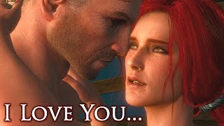 The Witcher 3  I Love You  Triss Merigold Romance [upl. by Mode]