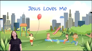 Jesus Loves Me  Action Song  Children Christian Song [upl. by Hillel728]