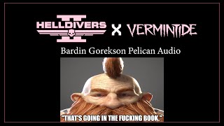 Helldivers 2 Bardin Goreksson Pelican mod Test [upl. by Yatnohs899]