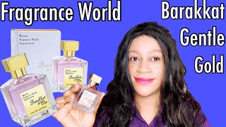 Fragrance World Barakkat Gentle Gold Perfume Review  My Perfume Collection [upl. by Etterrag440]