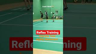 Reflexes TrainingBadminton TrainingImprove Your Agility and Quick Movement badmintonlovers bwf [upl. by Sidran]