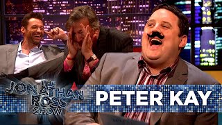 Peter Kay Has Hugh Jackman In Stitches  The Jonathan Ross Show [upl. by Atteuqehs884]