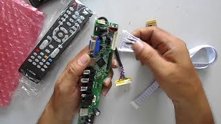 How To Install Universal MotherBoard to Any LED LCD TV Easily [upl. by Itraa915]