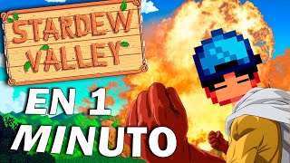 STARDEW VALLEY Resumido en 1 Minuto  Spoilers Rápidos Sin Contexto [upl. by Oicaro]