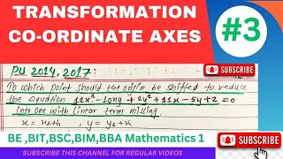 Analytic Geometry  Transformation of function coordinate axes mathsanalytic geometry mathematics [upl. by Ul]