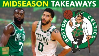 Boston Celtics Midseason Takeaways Ft Jaylen Brown Kristaps Porzingis Sam Hauser Luke Kornet [upl. by Eltsryk]