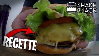 La recette dun Burger Fast Food de chez Shake Shack [upl. by Enajiram74]