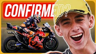 HUGE NEWS for Pedro Acosta from KTM  MotoGP News  MotoGP 2024 [upl. by Lippold436]