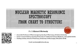 NMR Spectroscopy بالعربی [upl. by Adnomal982]