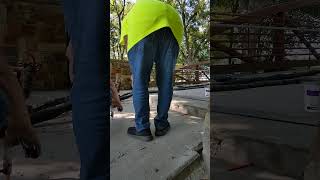 Polyurethane Concrete Leveling [upl. by Kramlich]