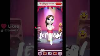 My Talking Angela Dance [upl. by Akisej775]