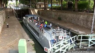 Timelapse Canal Saint Martin Paris Full HD [upl. by Hatokad]