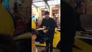 Billionaire famous GMK getting out his Lamborghini at Casino billionaire monaco luxury lifestyle [upl. by Ikiv]