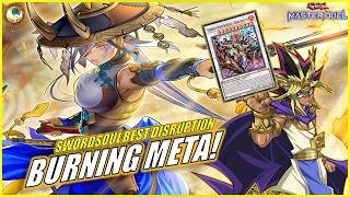 SWORDSOUL BEST DISRUPTION SYNCHRO ENGINE 🗡️ Burning Damage Yubel Meta YuGiOh MASTER DUEL [upl. by Clim957]