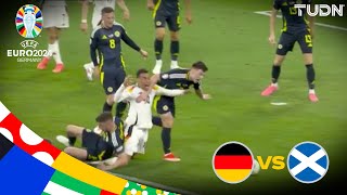 ¡POLÉMICA ¡Parecía penal sobre MUSIALA  Alemania 20 Escocia  UEFA EURO 2024  J1  TUDN [upl. by Pish271]