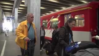 Zermatt to Locarno Switzerland by train [upl. by Ecurb]