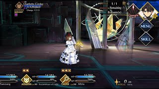 FGO NA Charlotte vs Sanzang amp Bazett  Super recollection Quest LB51 [upl. by Sitelc]