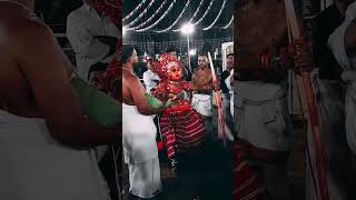 Sri Vayanattu Kulavan Vellatam theyyam kuttikol theyyamkerala kasaragod kerala theyyamlove [upl. by Peers848]