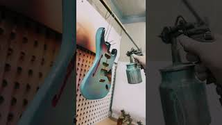 Paint it Your Unique Style customguitar guitarmaking [upl. by Nelyaw]