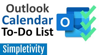 How to Use Outlook Calendar as a ToDo List Tips amp Tricks [upl. by Ainesy]