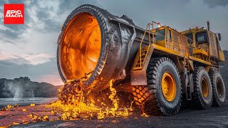 40 EPIC Crazy Heavy Machinery amp POWERFUL Attachments [upl. by Atisusej]