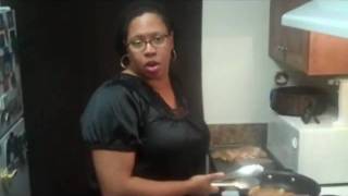 Cooking with K Ep 5 Pt1  Havartistuffed chicken and Tomato salad with pepperoncini [upl. by Denny]