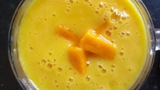 easy mango lassi with recipe  മാമ്പഴ ജ്യൂസ് [upl. by Nierman656]