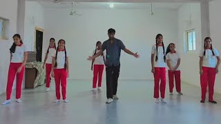 Navratri Mashup Dance  Dance Icon Bhuv  Sharda Convent School Garoth [upl. by Freeborn]