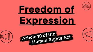 ECHR Human Rights Act 1998 Equality Act 2010 [upl. by Narib]